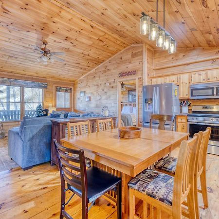 Secluded Sunrise Ridge-10 Min From Blue Ridge, King Beds, Hot Tub, 2 Porches, Fireplace Wood Burning, Mountain View, Cozy Exteriér fotografie