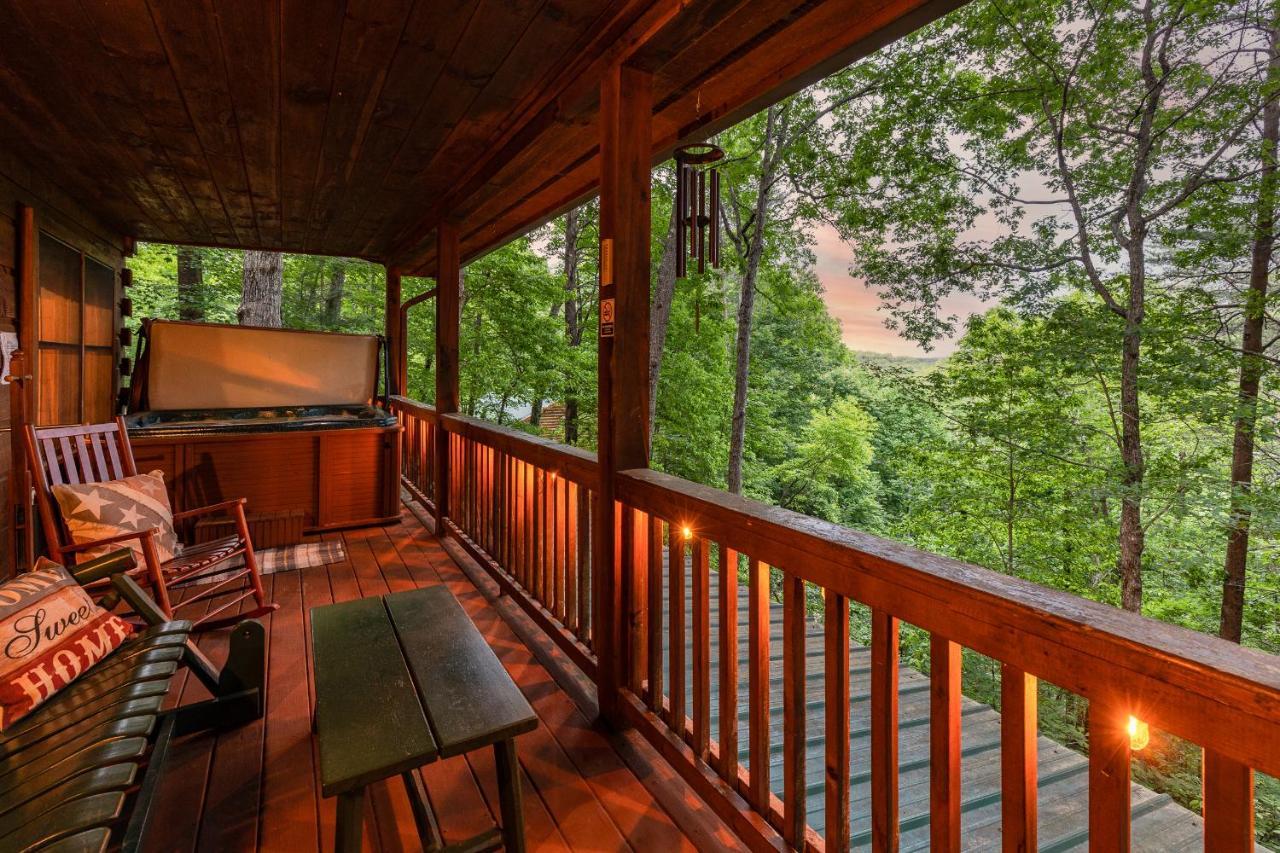 Secluded Sunrise Ridge-10 Min From Blue Ridge, King Beds, Hot Tub, 2 Porches, Fireplace Wood Burning, Mountain View, Cozy Exteriér fotografie