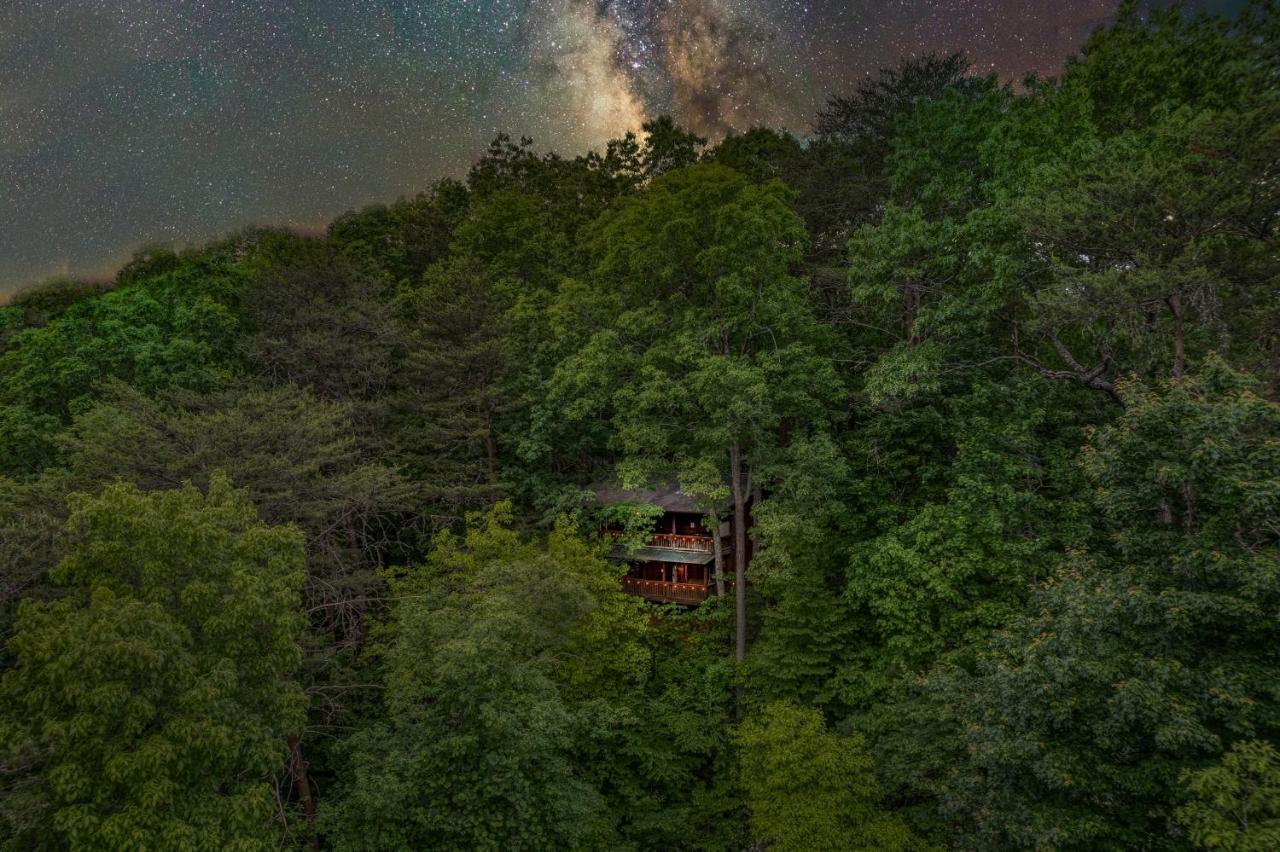 Secluded Sunrise Ridge-10 Min From Blue Ridge, King Beds, Hot Tub, 2 Porches, Fireplace Wood Burning, Mountain View, Cozy Exteriér fotografie