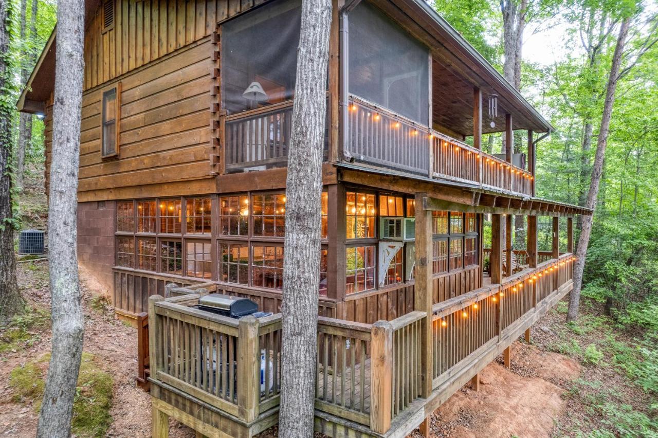 Secluded Sunrise Ridge-10 Min From Blue Ridge, King Beds, Hot Tub, 2 Porches, Fireplace Wood Burning, Mountain View, Cozy Exteriér fotografie